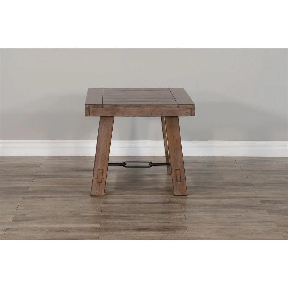 25" Mahogany Wood End Table U11737