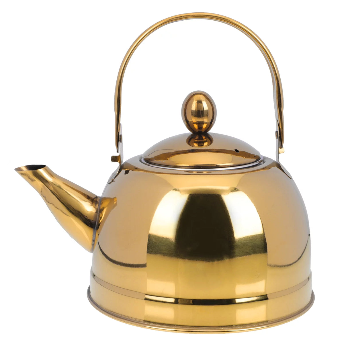 Stainless Steel Teakettle with Strainer D5632