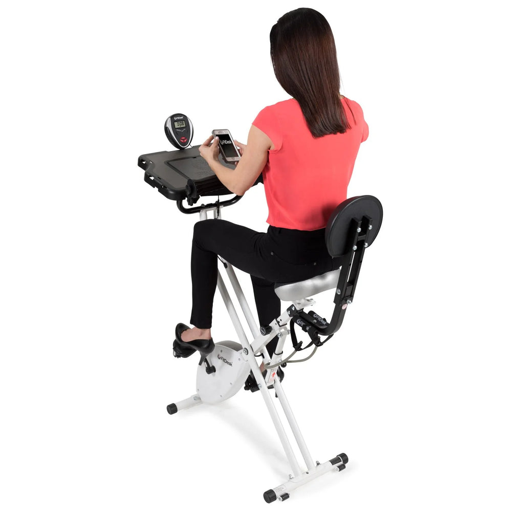 Exercise Bike Desk with Tablet Holder I346