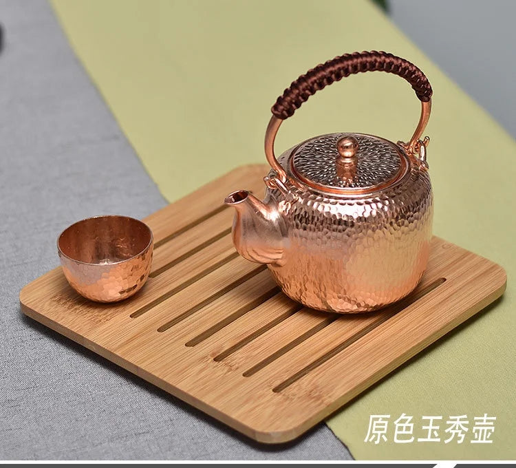 300ml Hand-made Pure Copper Teapot E3356