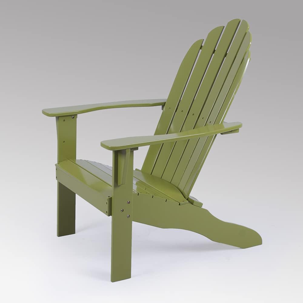 Yellow Adirondack Chair with Tray Table N713796