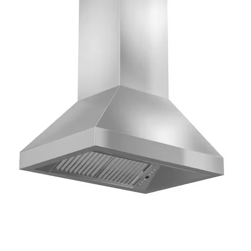 36 in. 500 CFM Ducted Island Mount Range Hood R869588