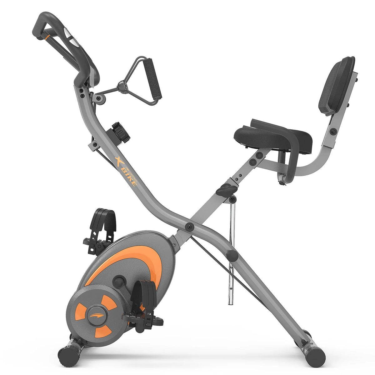 Folding Recumbent Exercise Bike with Resistance Bands L117374