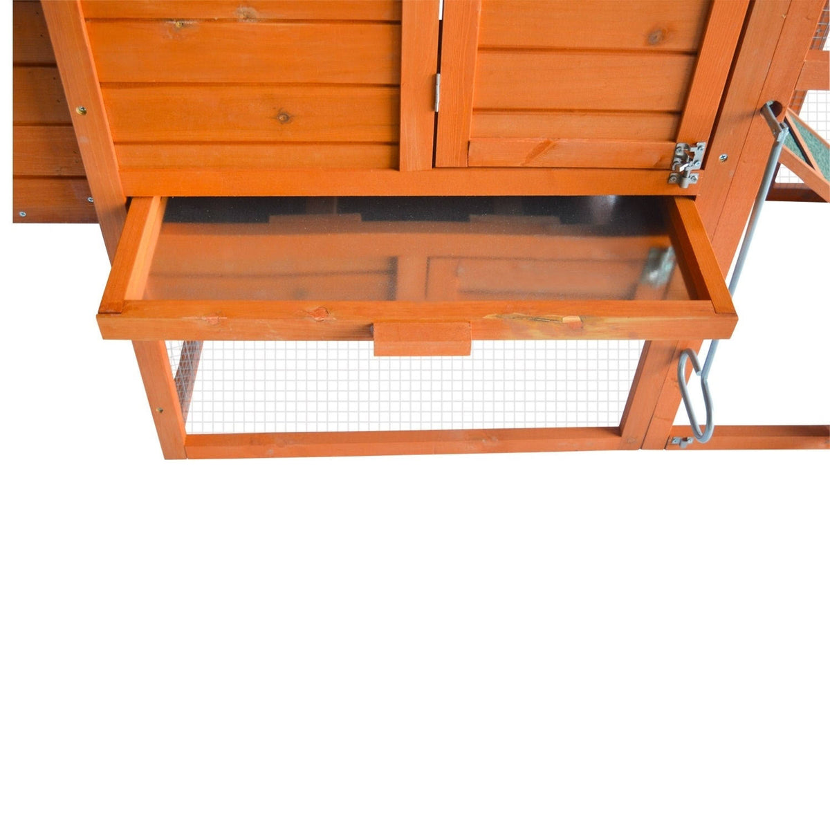 Large Wooden Chicken Coop D45276
