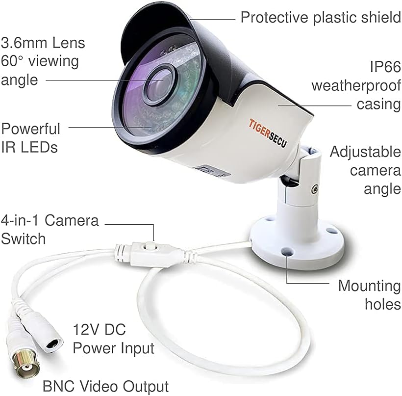 1080P Hybrid 4-in-1 Security Camera L3861