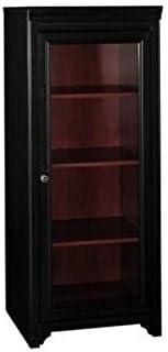 Audio Cabinet with 2 Adjustable Shelves in Antique Black H982