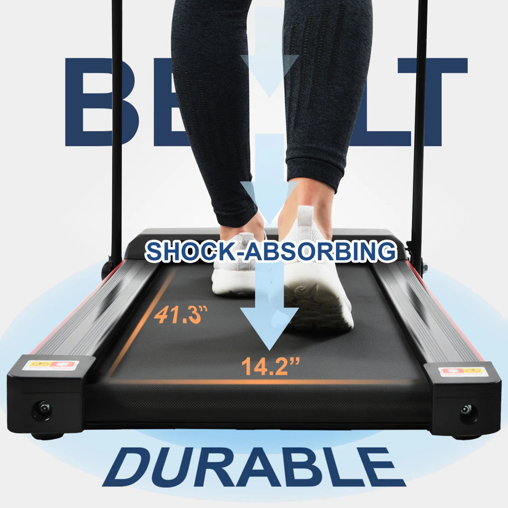 Electric Folding Treadmill with 3 Manual Incline E12907