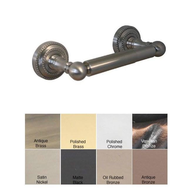 Matte Black 2 Post Toilet Tissue Holder S248
