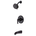 1-Handle Tub and Shower Faucet with Valve Tuscan Bronze S7621