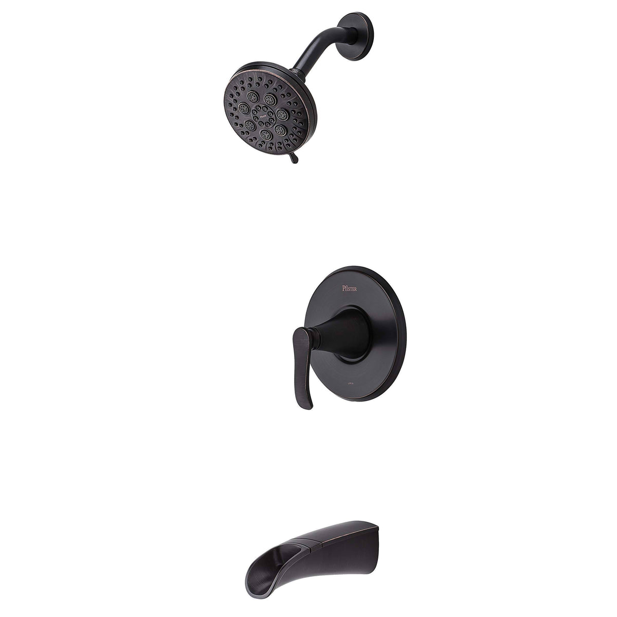 1-Handle Tub and Shower Faucet with Valve Tuscan Bronze S7621