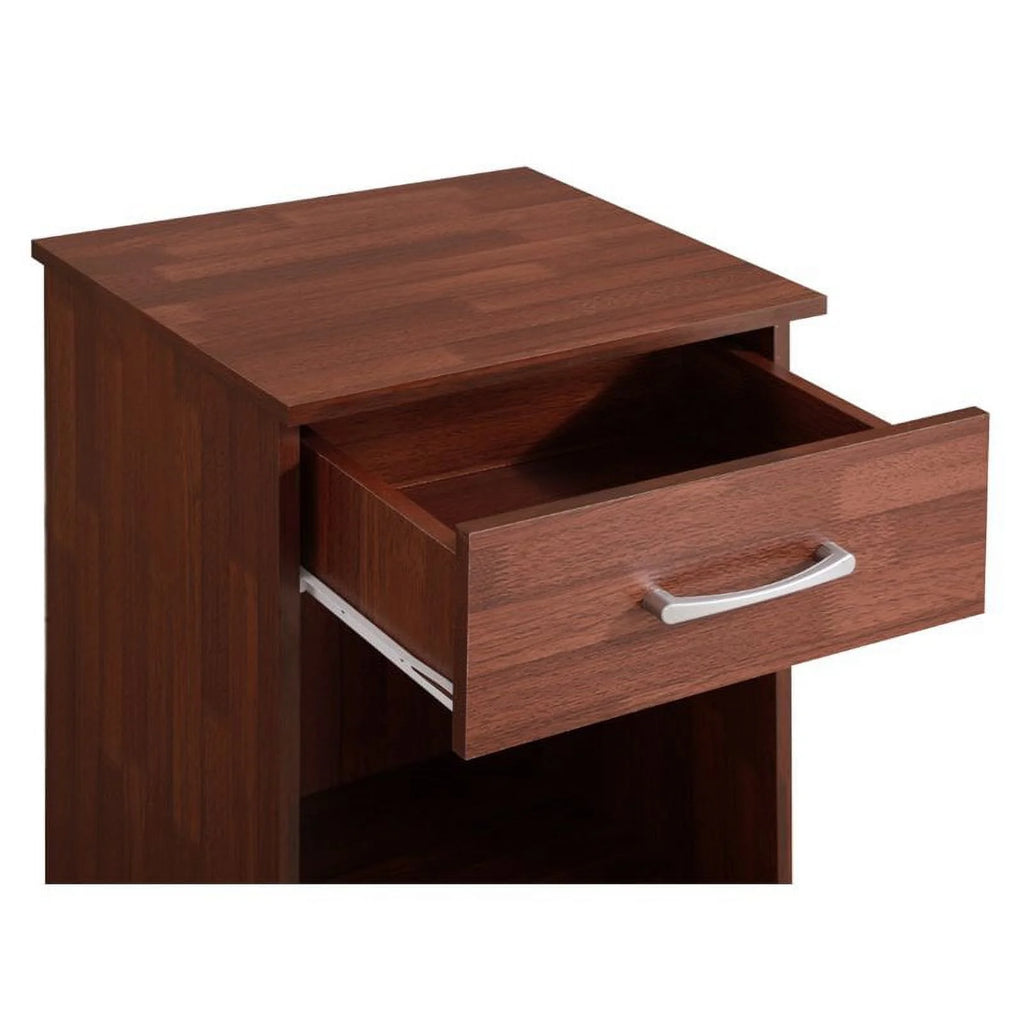 1 Drawer Engineered Wood Nightstand I970924
