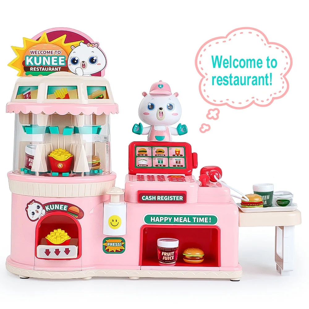 Toy Cash Register Play Set with Scanner I1816