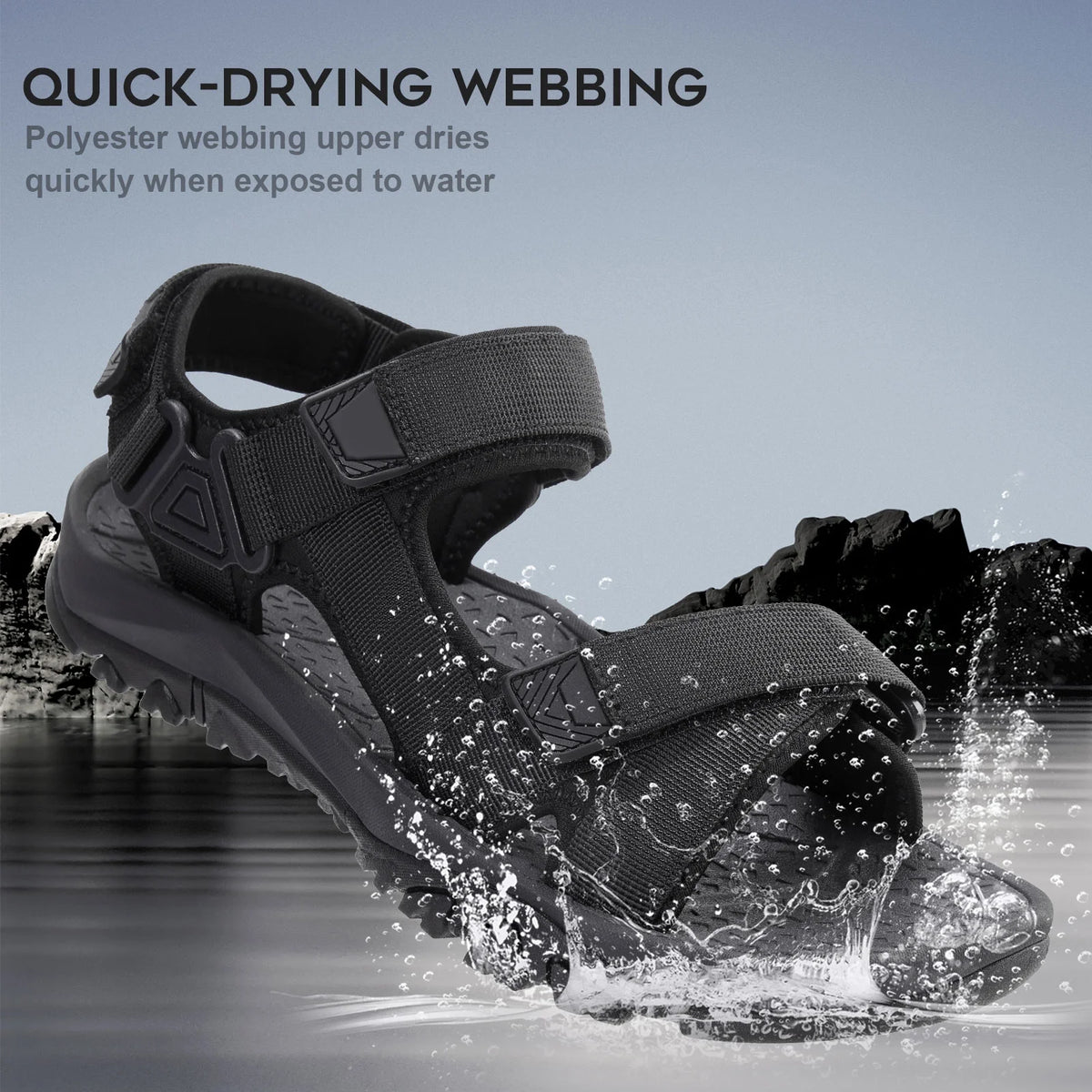 Men's Sport Sandals with Arch Support K95708