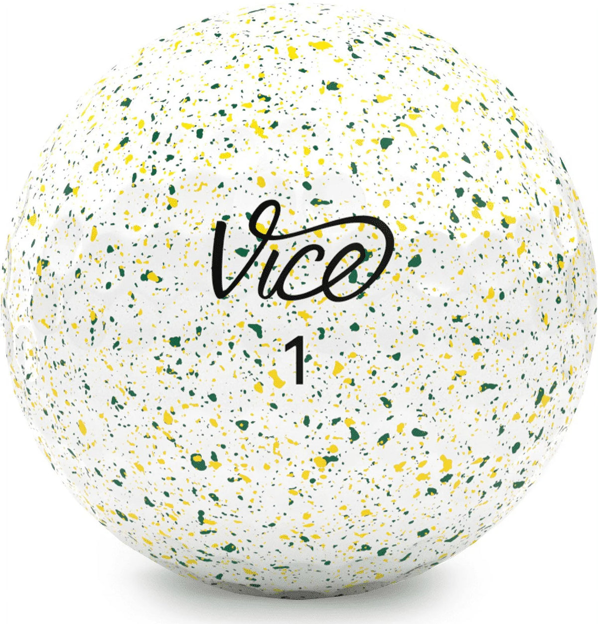 Yellow and Green Golf Balls, 1 Dozen B723009