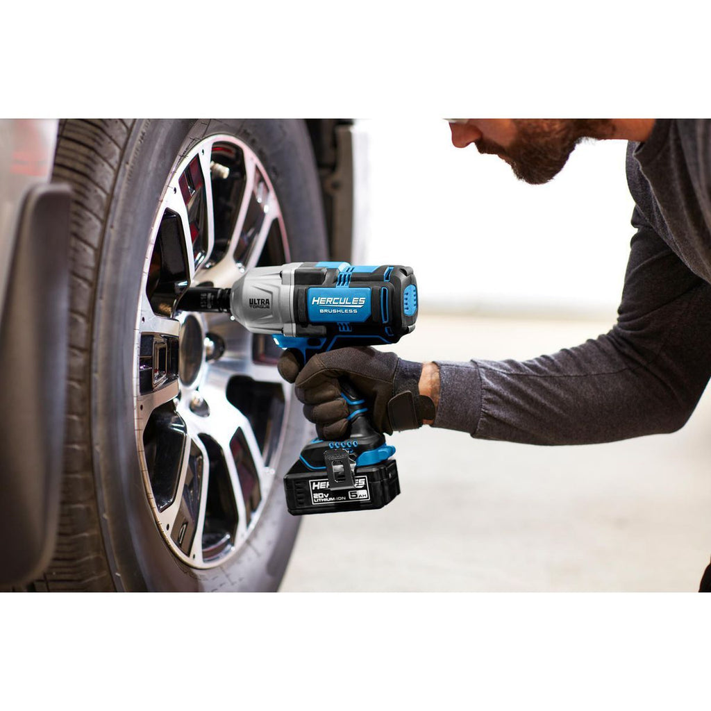 20V Brushless Cordless 1/2 in. Impact Wrench Kit with 5 Ah Battery and Charger P303502