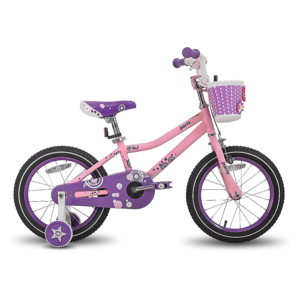 18 Inch Girls Training Wheel Bike E4079