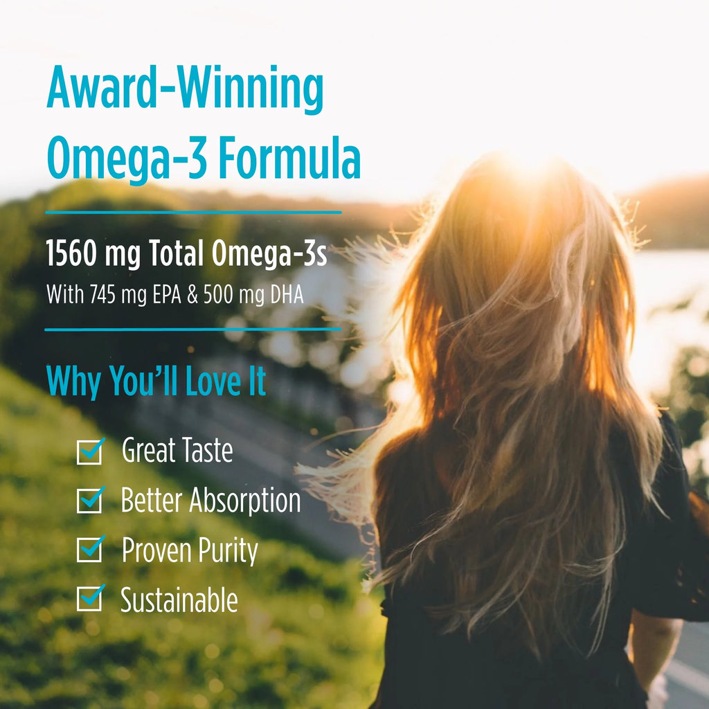 Omega-3 Liquid Lemon 1560 Mg 16 Oz M2501