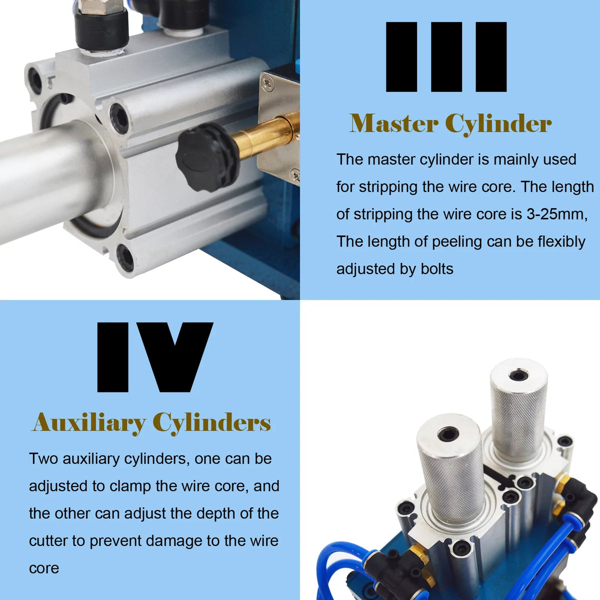 Pneumatic Electric Wire Stripping Machine W5677