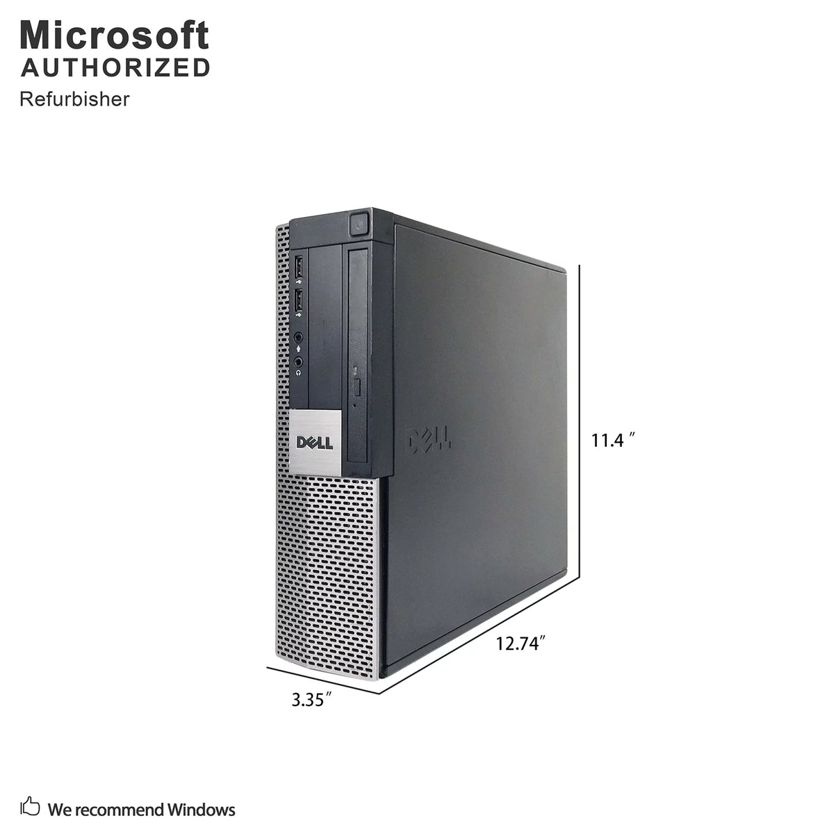 Restored Dell Optiplex 960 3.0GHz 4GB 160GB Windows 10 Pro SFF Computer C356
