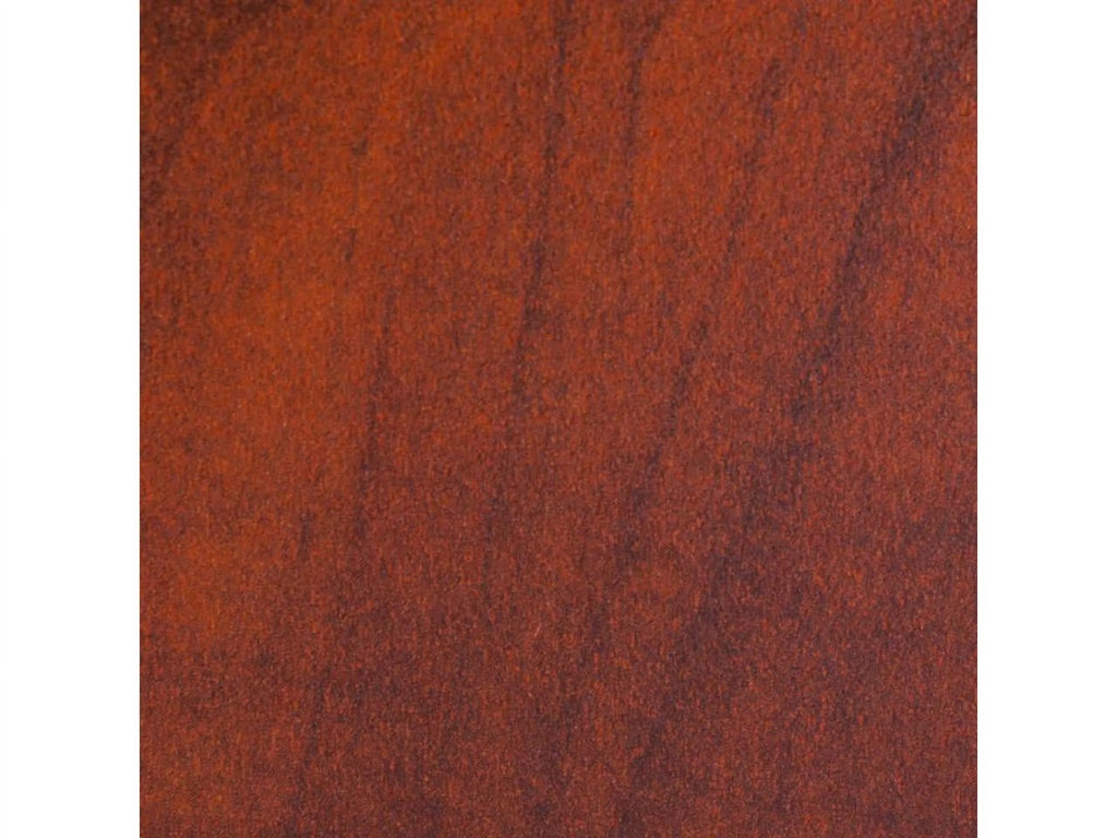 Six Shelf Wood Veneer Cherry Panel Bookcase H961