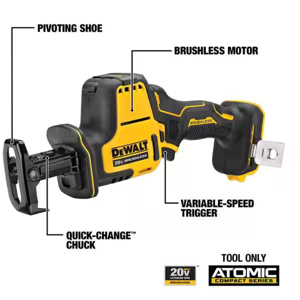 20V MAX Cordless Brushless 4 Tool Combo Kit J16073