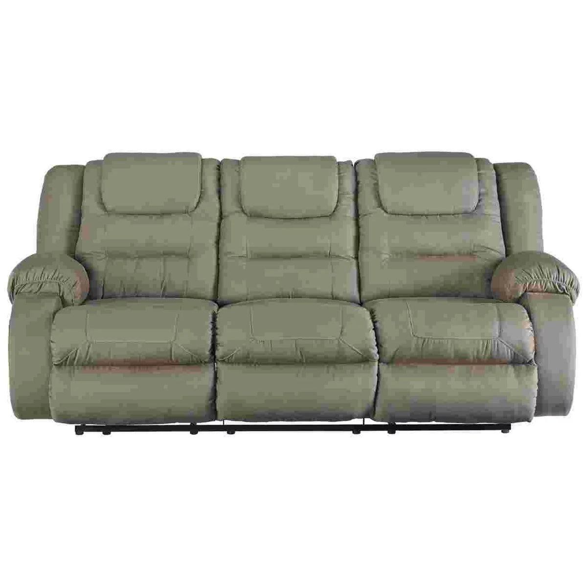 Gray Fabric Reclining Sofa T855620