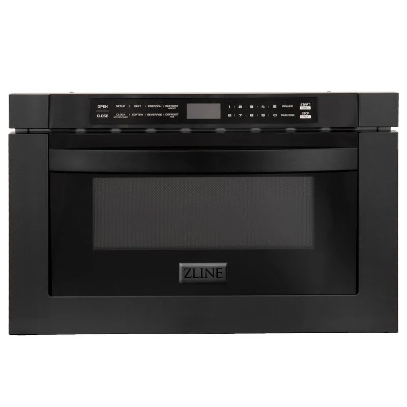24 in. 1.2 Cu. Ft. Black Stainless Steel Microwave Drawer Y4096
