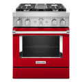 Passion Red 4-Burner Dual Fuel Freestanding Smart Range G907