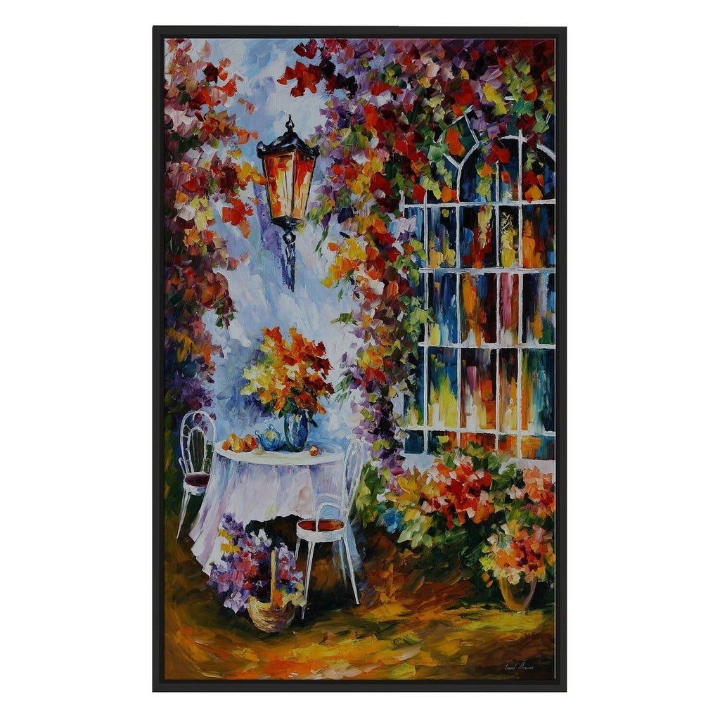 Framed Oil Painting Print on Canvas W4118
