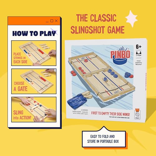 Foldable 2-Player Wooden Tabletop Game Z7717