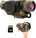 Night Vision Monocular Digital 5x8 Optics Scope 200Yards Infrared with 16GB Card U764