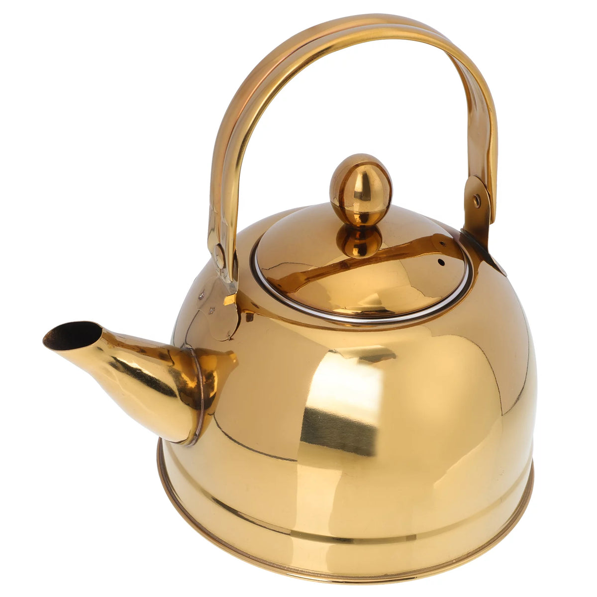 Stainless Steel Teakettle with Strainer D5632