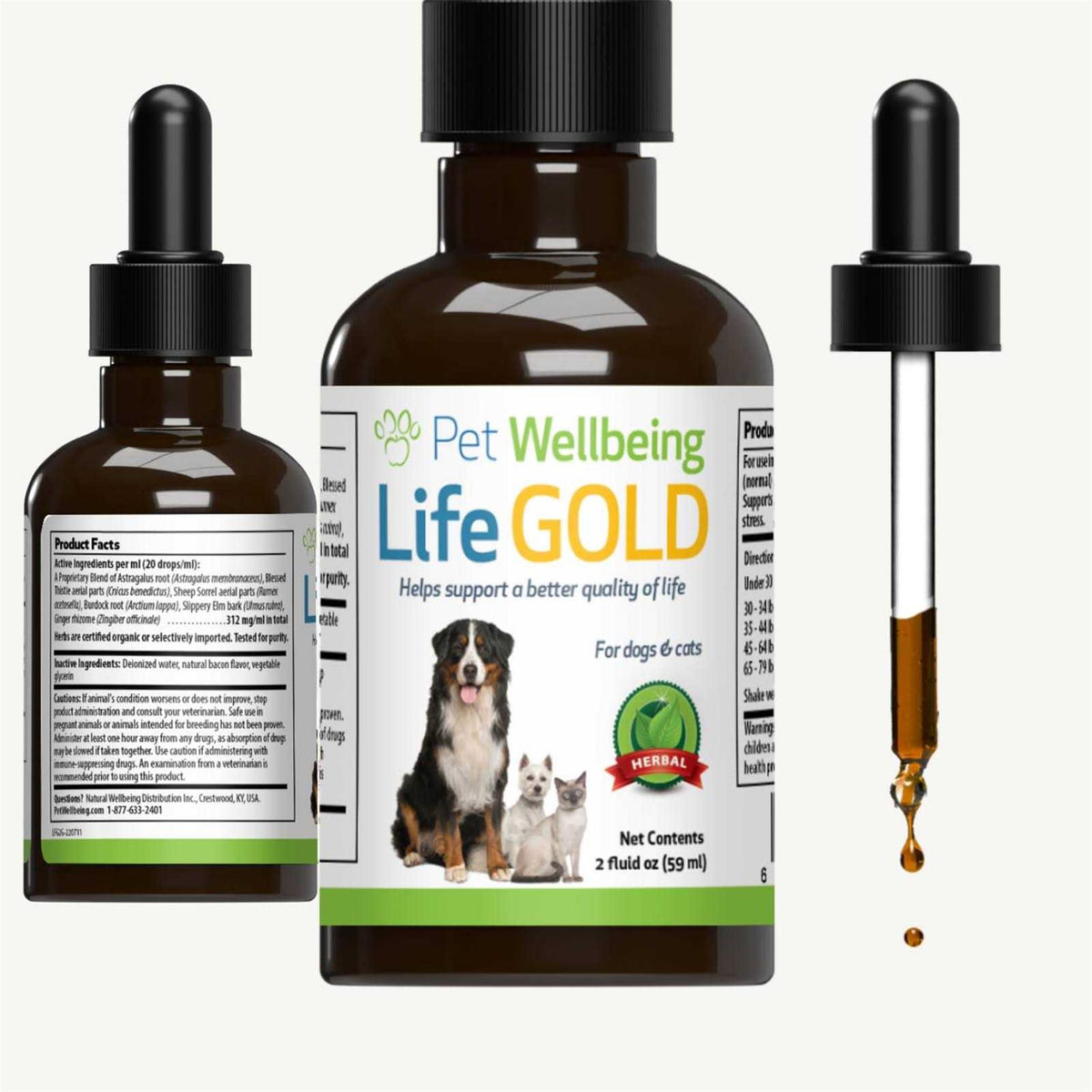 Pet Wellbeing Life Gold for Dogs F431
