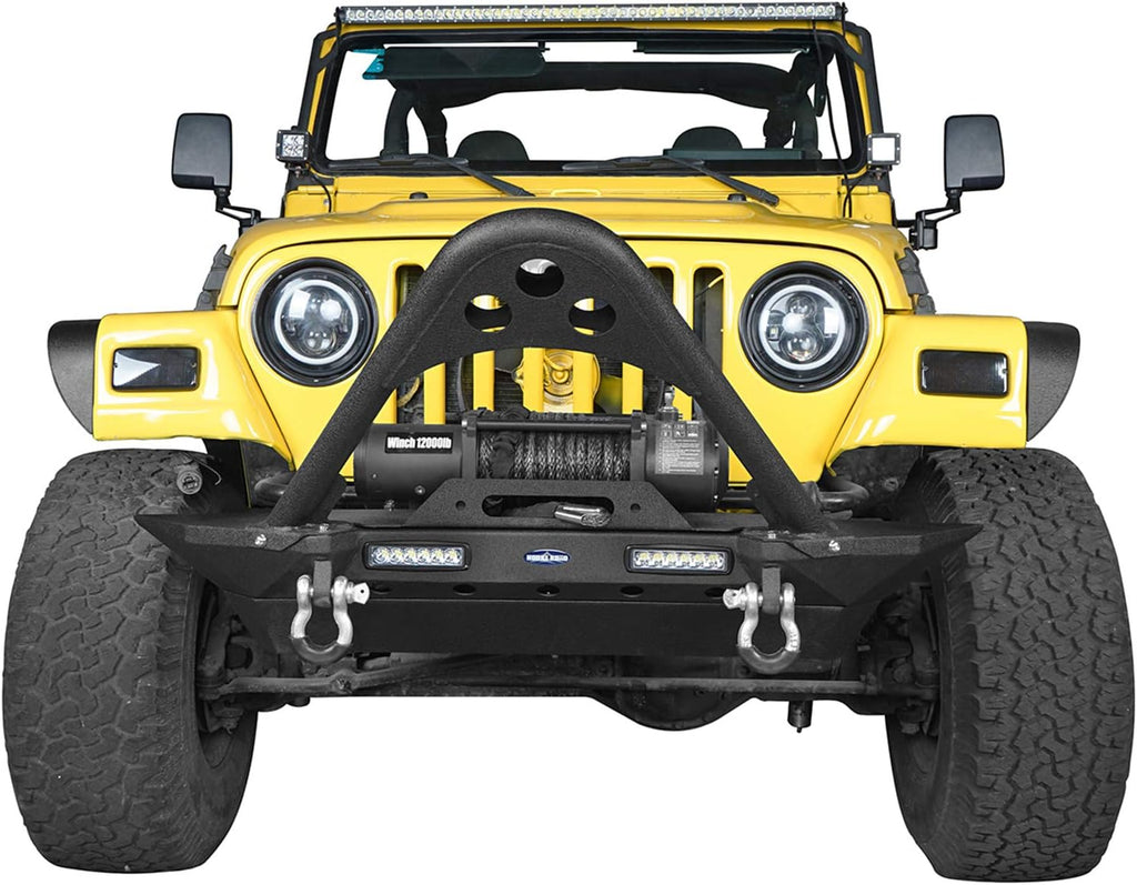 Front & Rear Bumper Combo with Tire Carrier M1502