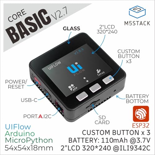 ESP32 Basic Core IoT Development Kit Y589
