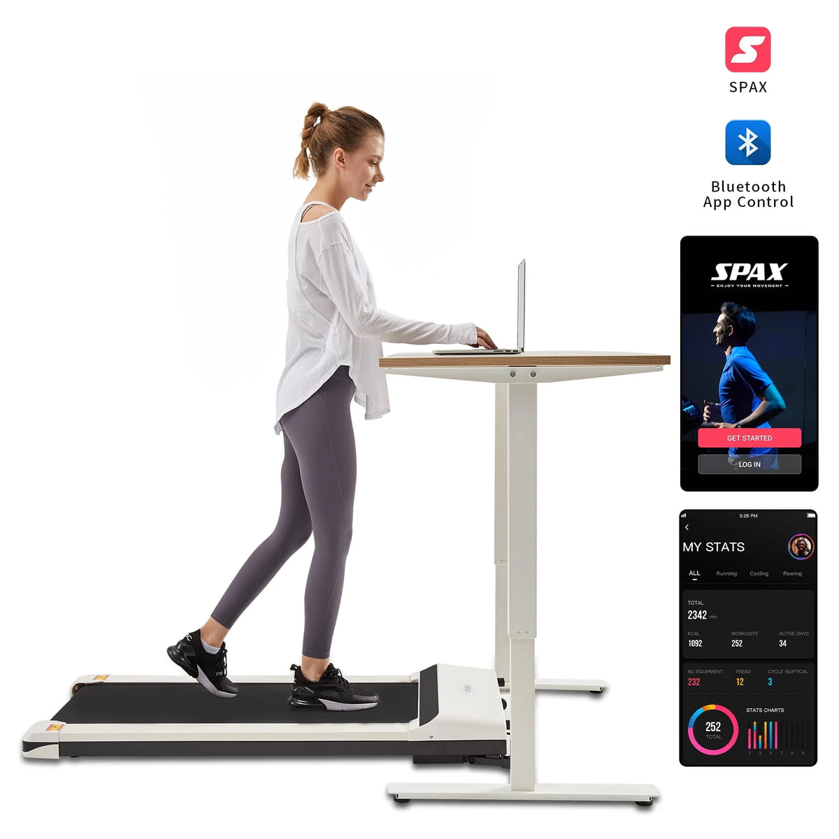 Foldable Electric Treadmill M33699