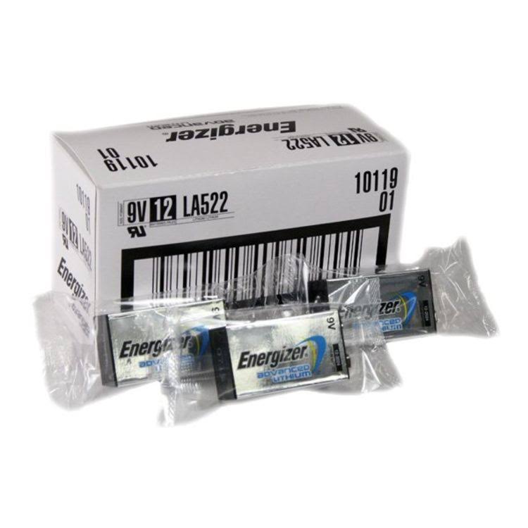 9V Ultimate Lithium Battery 12-Pack R6184