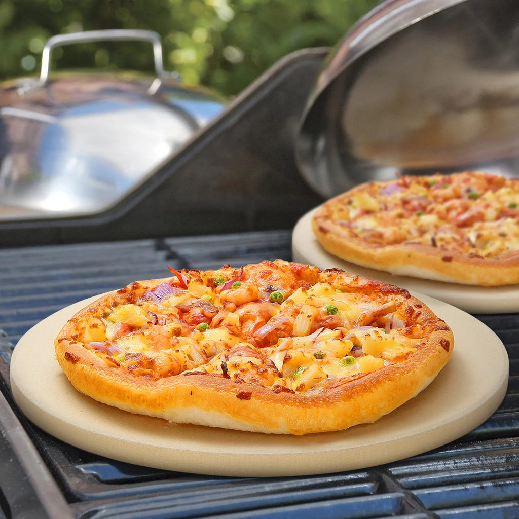 15'' Round Cordierite Pizza Stone Q2700