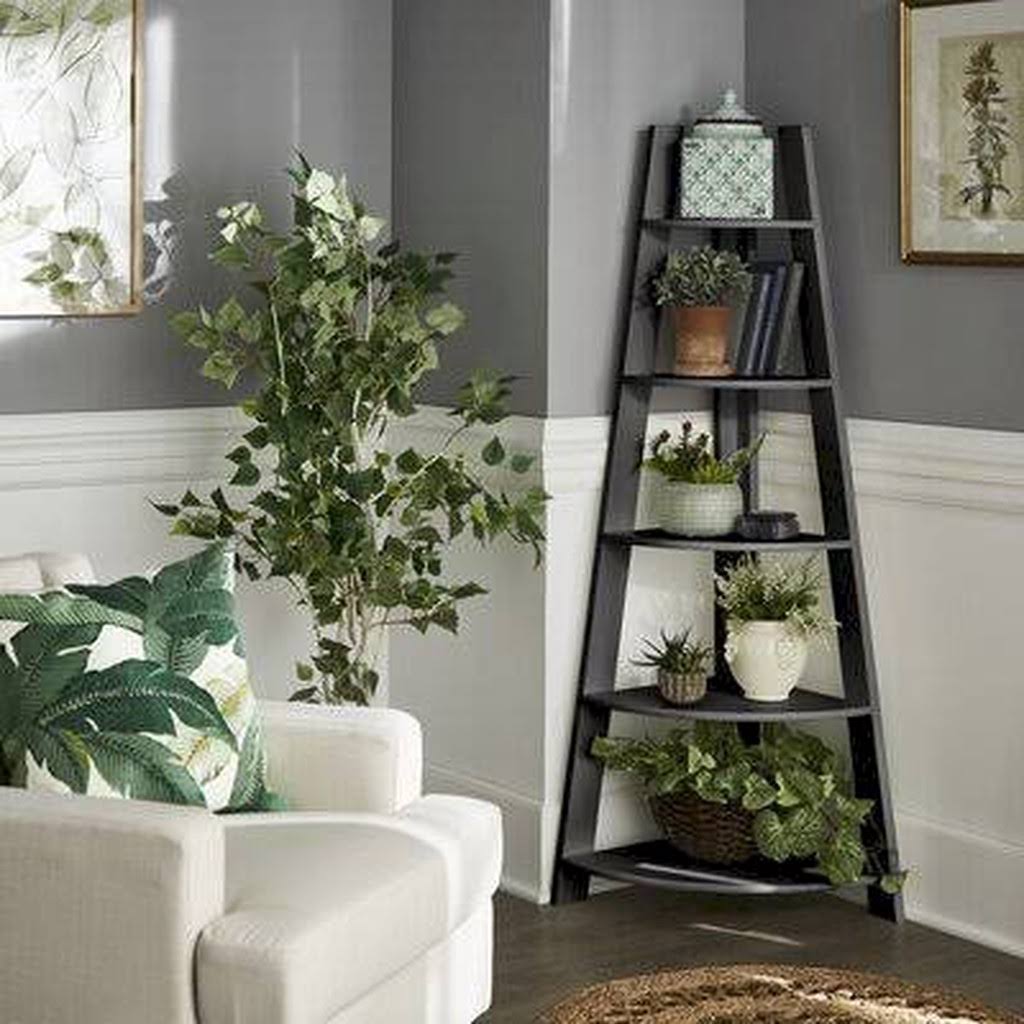 Vulcan Black Corner Bookcase D17739