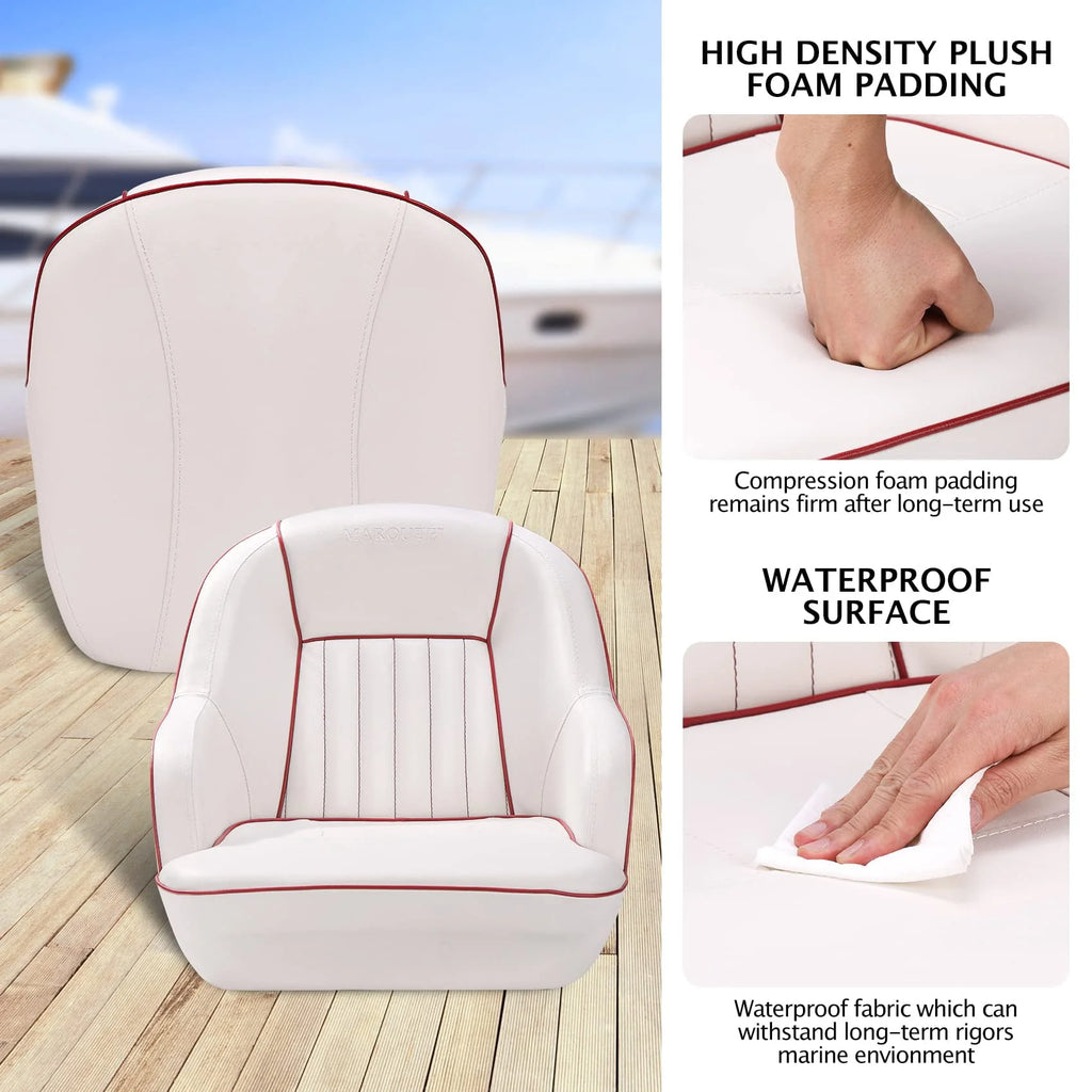 Soft Leather Single Seat Boat Seat K1389