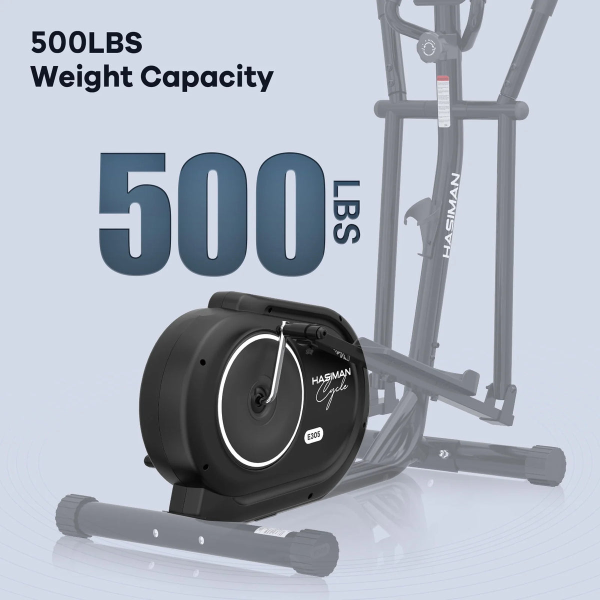 Silent Magnetic Elliptical Bike Stationary Exercise Machine H181237