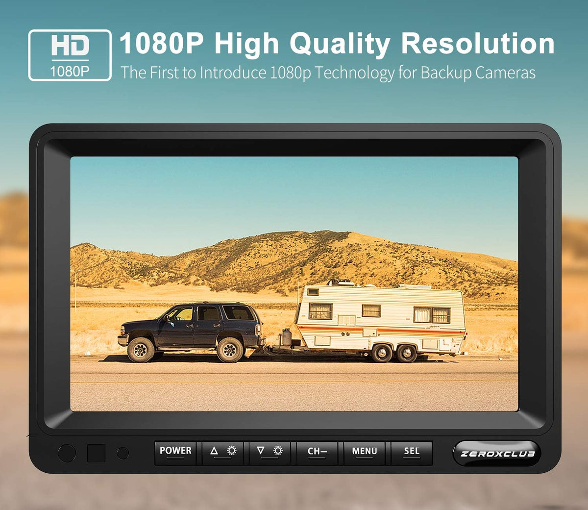 HD Wired Backup Camera System Kit with 7'' LCD Monitor X656302