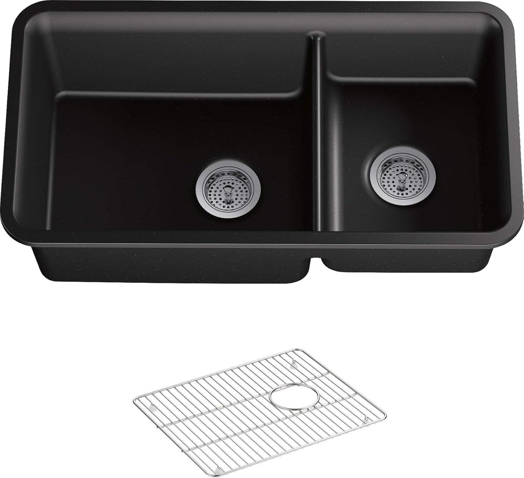 Matte Black 36 Minimum Base Cabinet Width N909