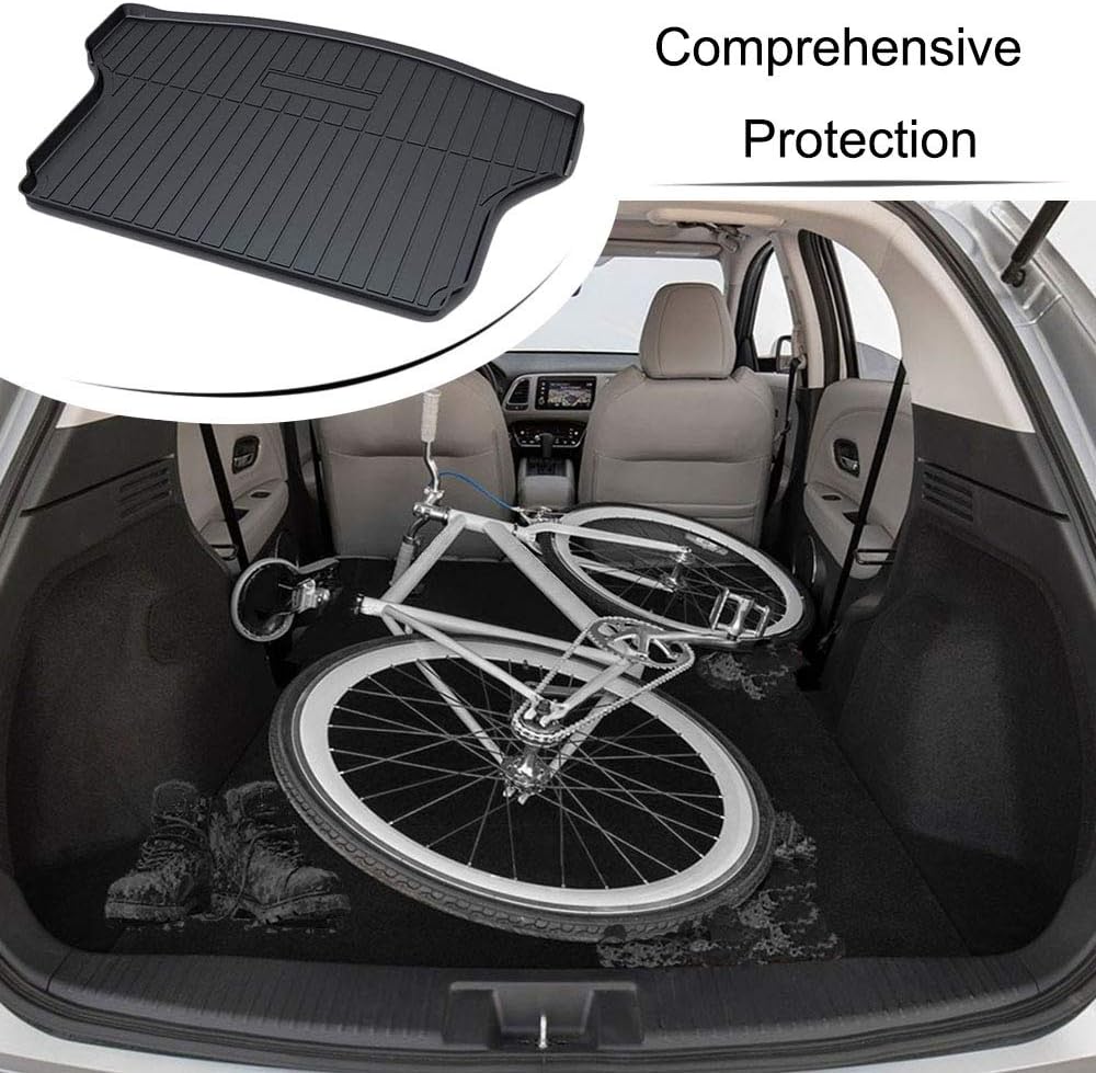 Black Cargo Liner Trunk Mat Cargo Tray U53476