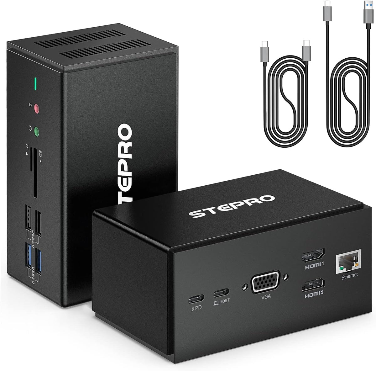 14 in 1 USB C Docking Station with USB-A and USB-C Cable G412