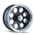 15x10 5x4.5" -38mm Black Wheel Rim K439