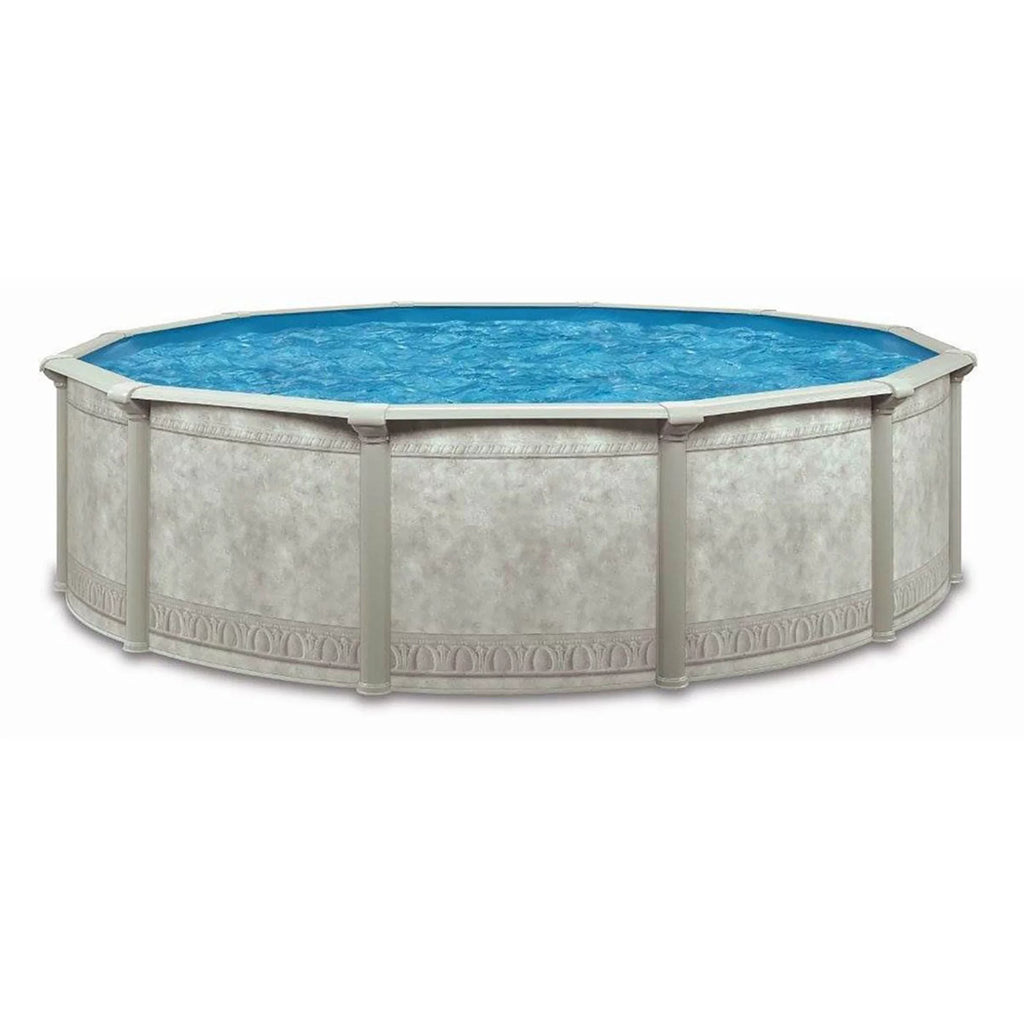 Khaki 18ft x 52in Above Ground Swimming Pool O13701