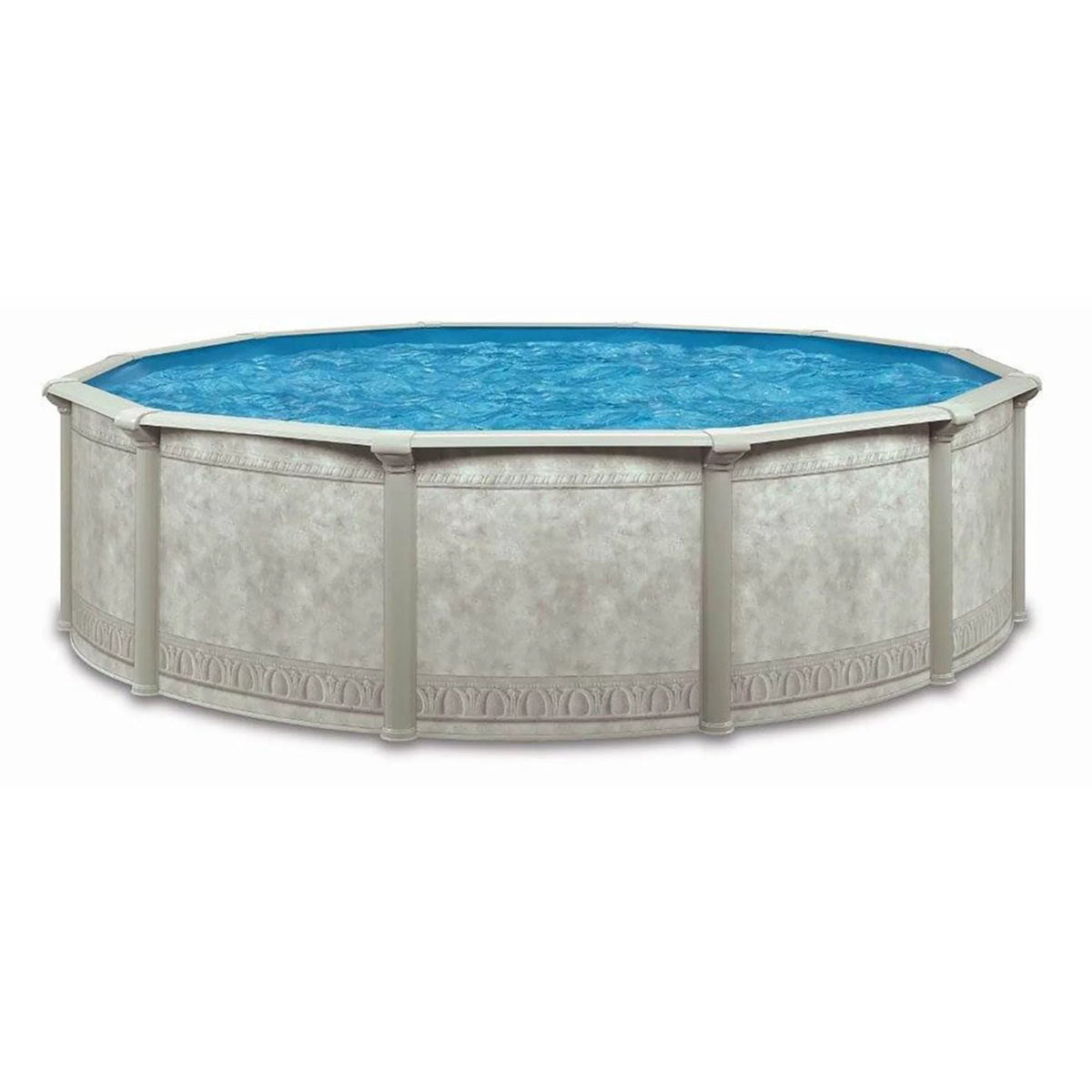 Khaki 18ft x 52in Above Ground Swimming Pool O13701