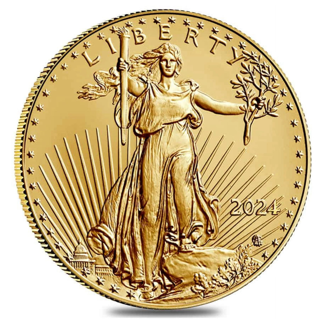 1/10 oz Gold American Eagle $5 Coin M731