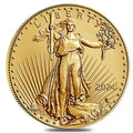 1/10 oz Gold American Eagle $5 Coin M731